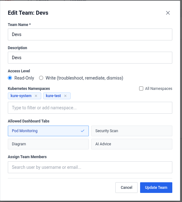 Granular Team Permissions and SSO Governance